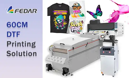 Why the 60cm DTF Printer Is the Best Choice for Small-Batch T-Shirt Printing